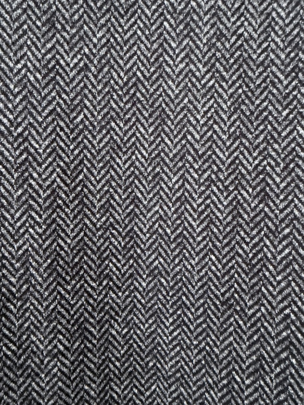 Rhoback 'Osprey' Q-Zip Performance Black Grey Tweed Pattern Moisture Wicking - Picture 7 of 7